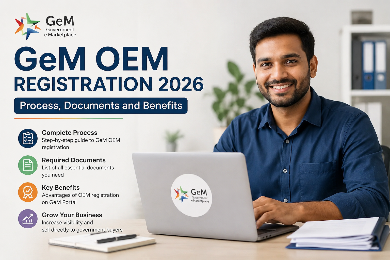 GeM OEM Registration 2026 | Process, Documents and  Benefits